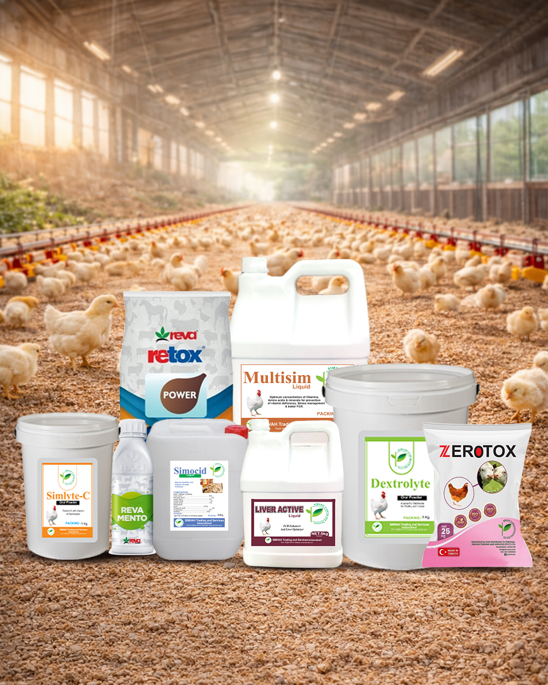 SIMVAH poultry product range image